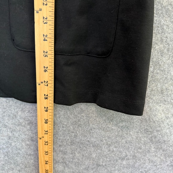 Eileen Fisher High Collar Long Vest Womens Small Open Pockets Sleeveless Organic - Picture 5 of 9